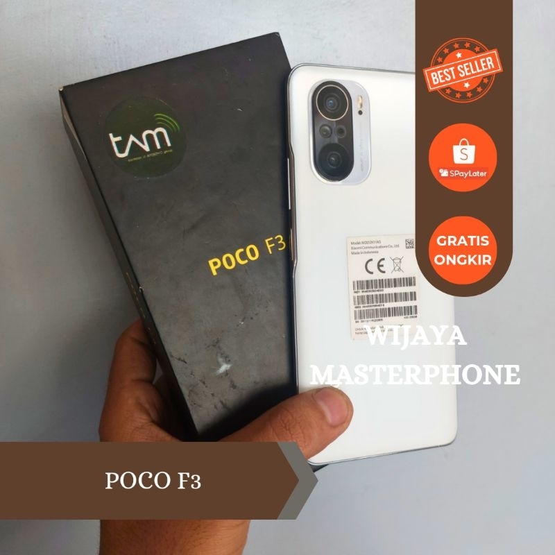 poco F3 Ram 8GB Internal 256GB HP Second Seken Bekas Fullset [murah] hp murah
