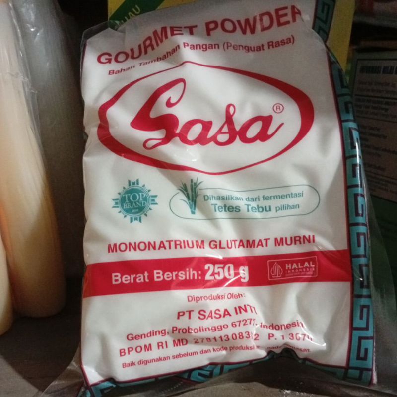 

Penyedap Rasa Micin Sasa 250gr