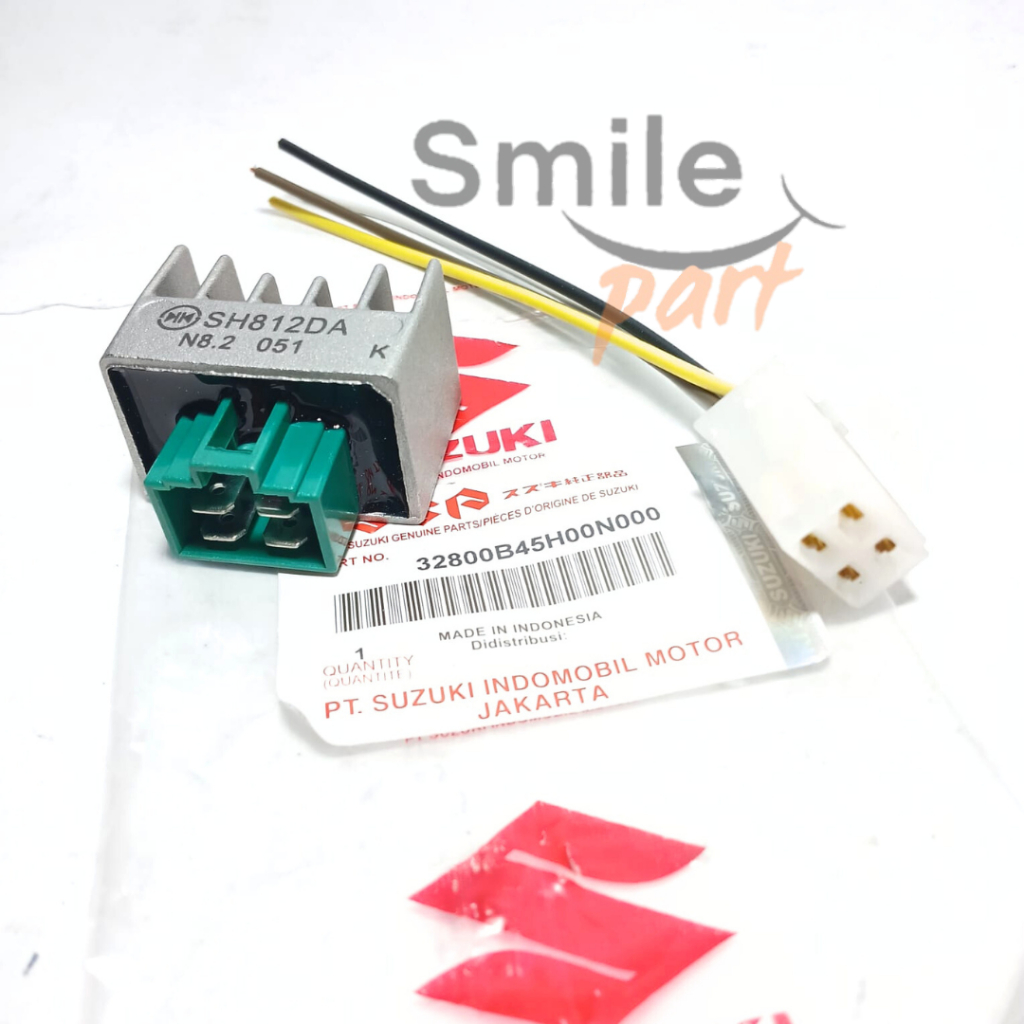 Regulator Kiprok Suzuki Smash Satria FU 150 Shogun 125 110 + Socket Soket Kiprok Suzuki Satria Smash