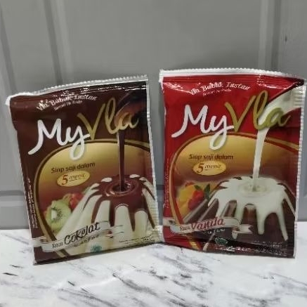 

My Vla ( Vla Bubuk Instan) Rasa Vanila / Coklat 60 gram