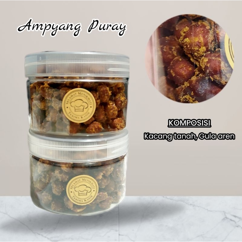 

Ampyang Puray simanis bikin nagih cocok buat teman nyemil praktis bsa di bwa kemana-mana