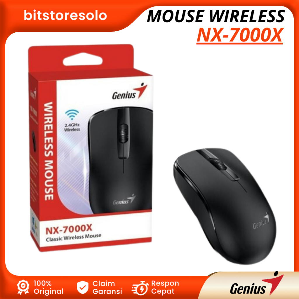 Mouse Wireless Genius NX-7000X NX7000