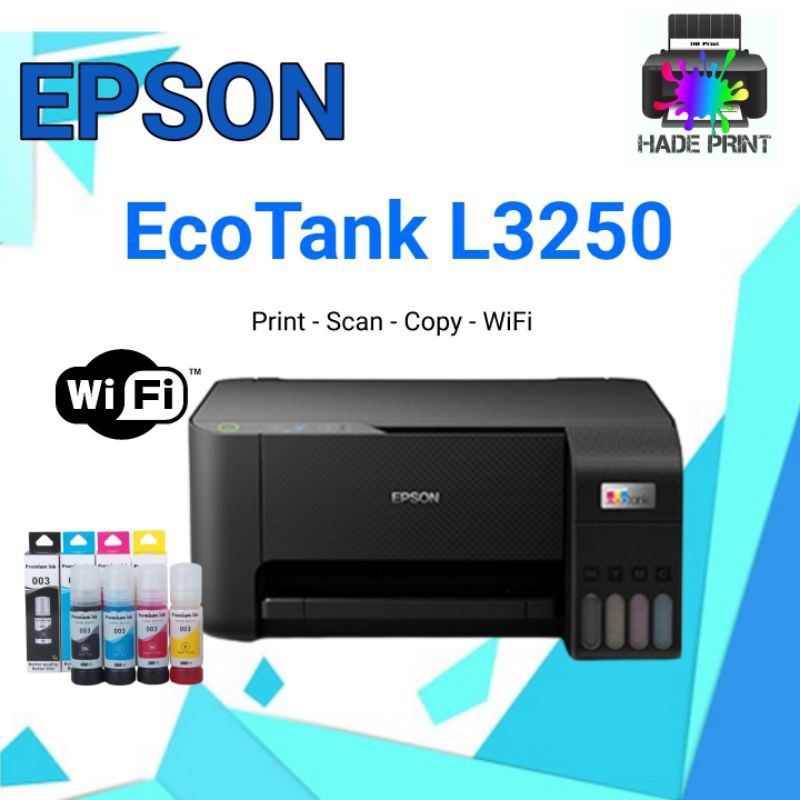 Printer Epson L3250 wifi siap pakai