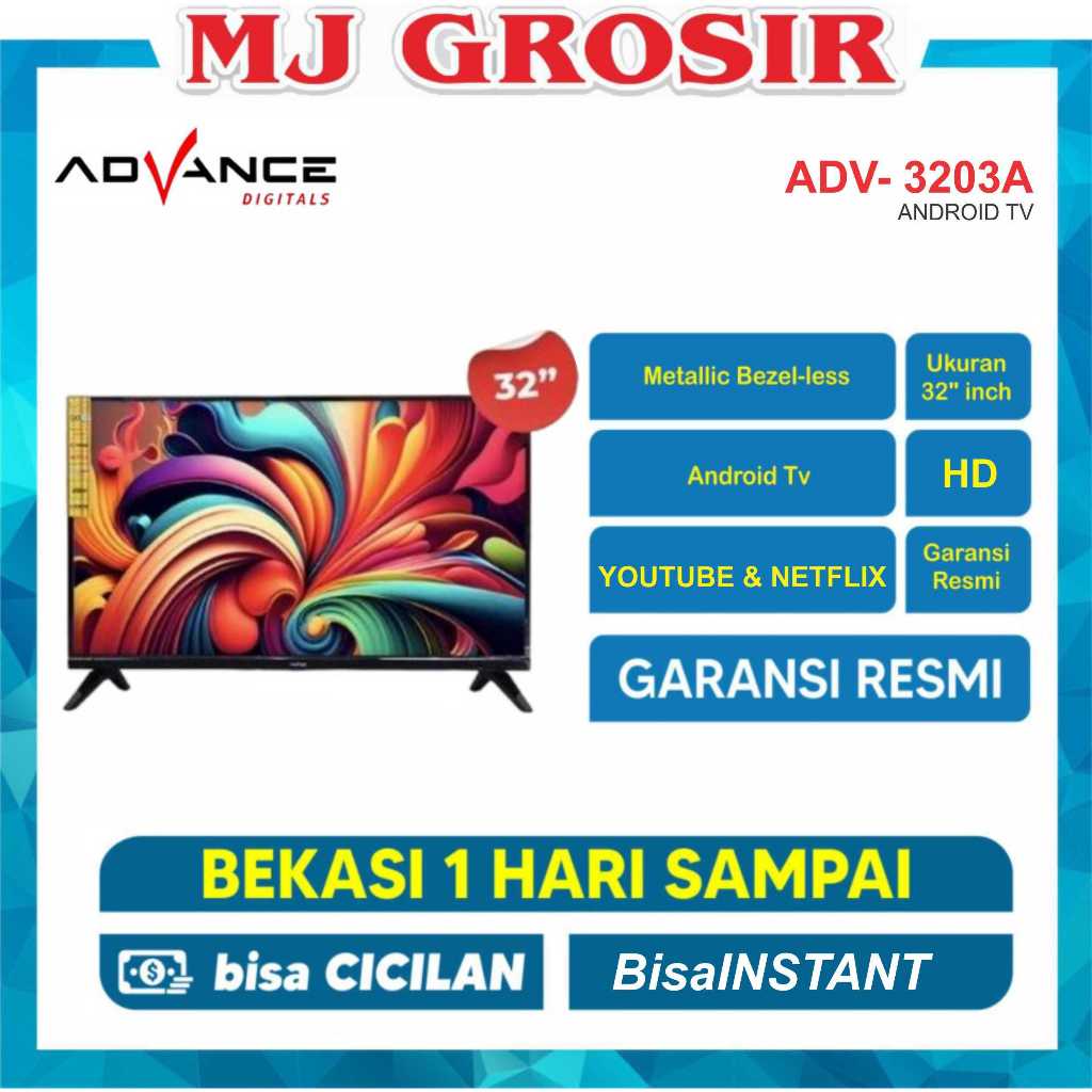 LED TV ADVANCE 32" 3203 / 3209 A 32 INCH ANDROID TV