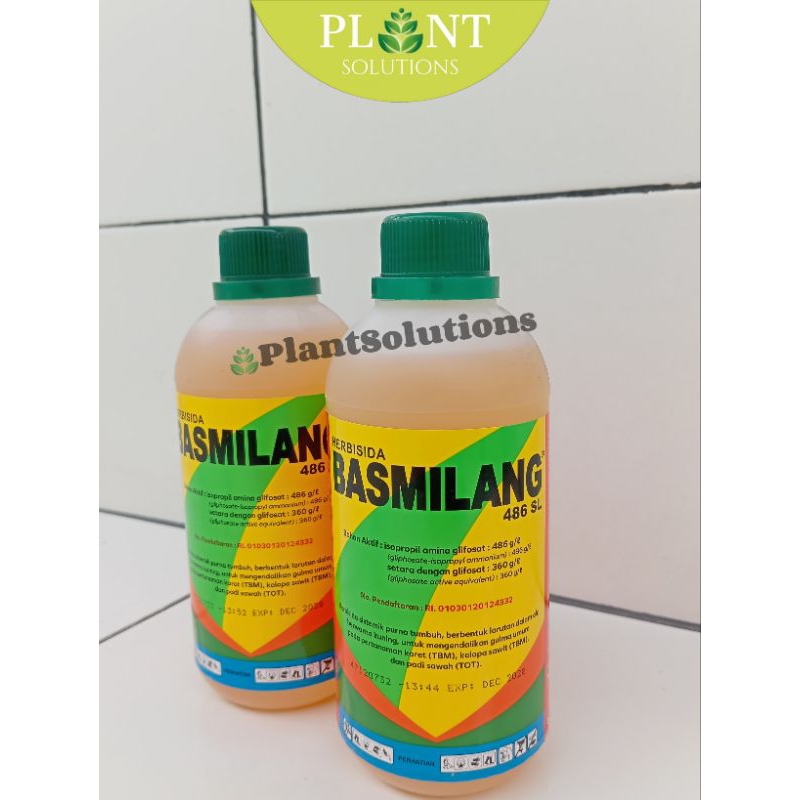 Herbisida Basmilang 486Sl 500ML Ampun Mengendalikan Gulma Pada Tanaman Industri