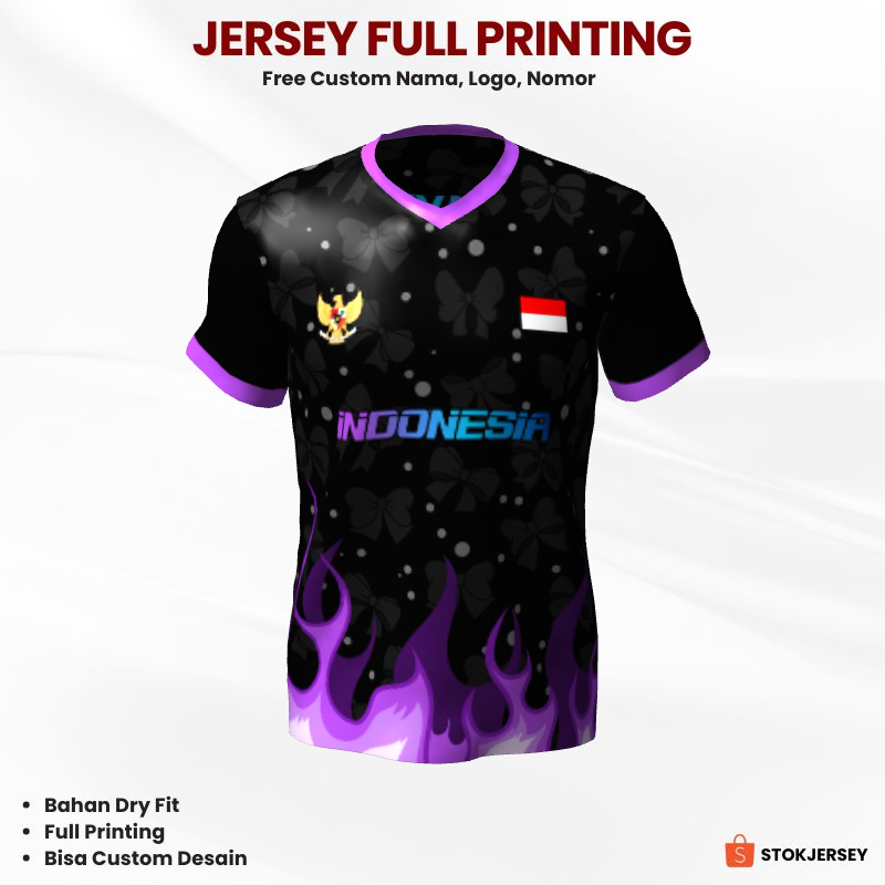 Jersey Jersey Volly Maroon Pink Biru Kuning Motif Abstrak 407 - Jersey Olahraga Custom Full Printing
