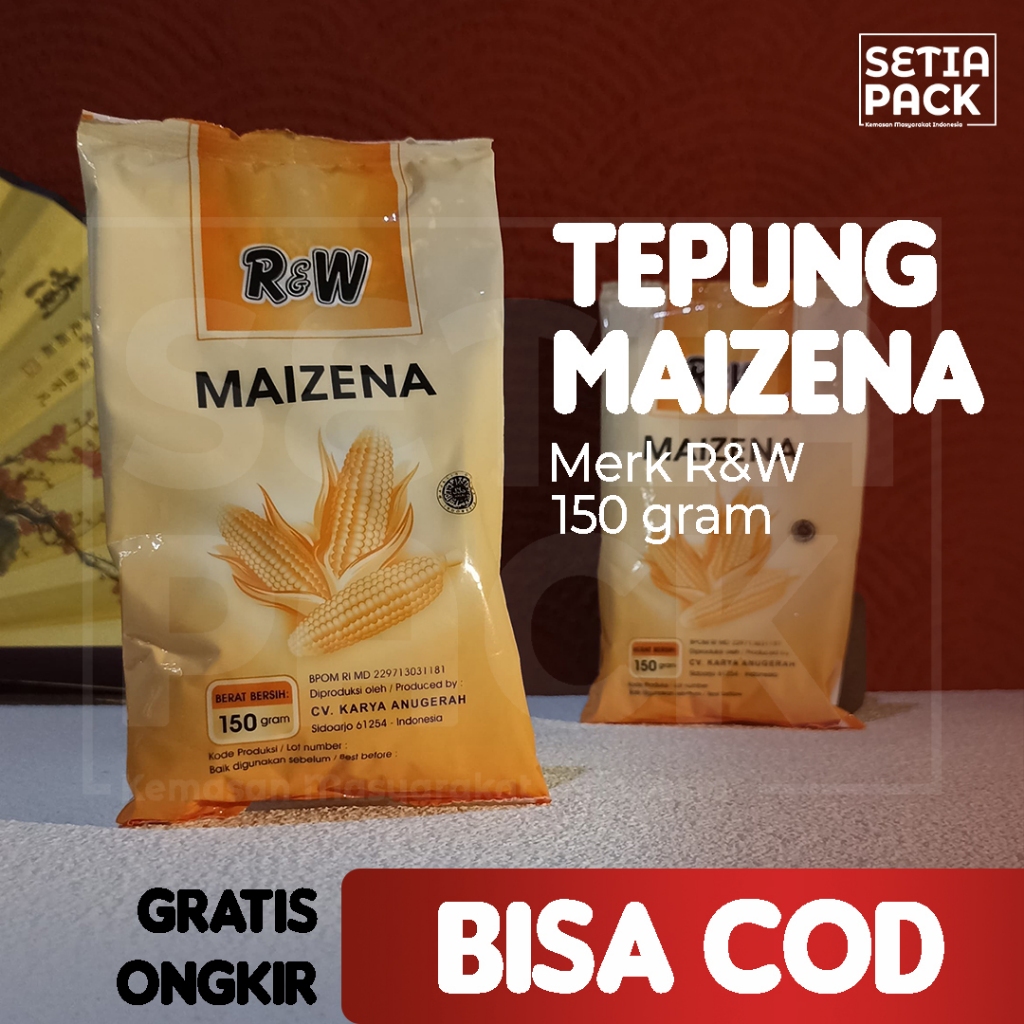 

Maizenaku Maizena Tepung Pati Jagung Corn Starch 150 Gram Tepung