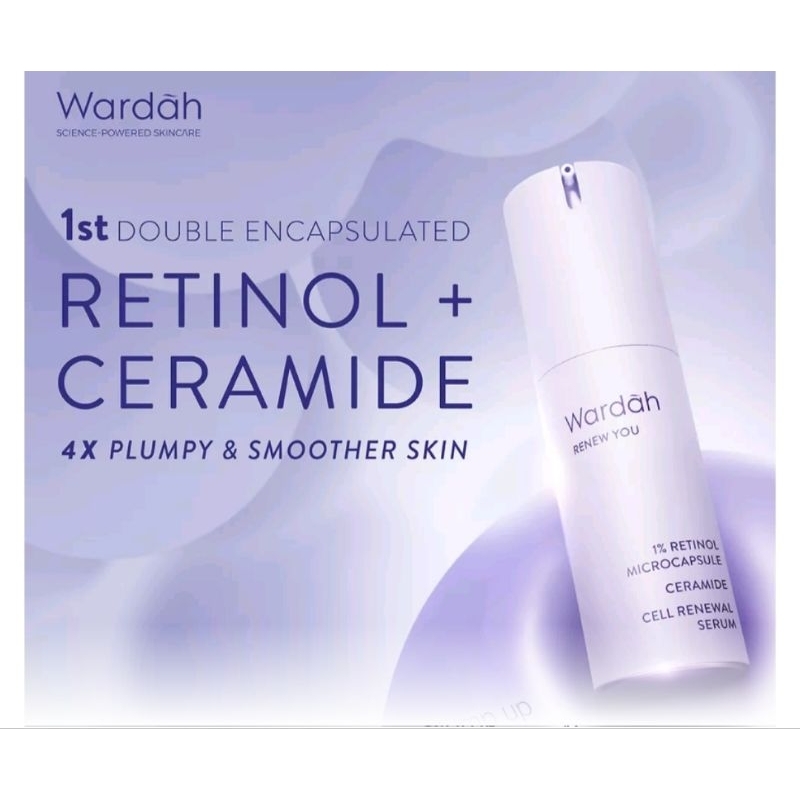 wardah renew you serum Retinol