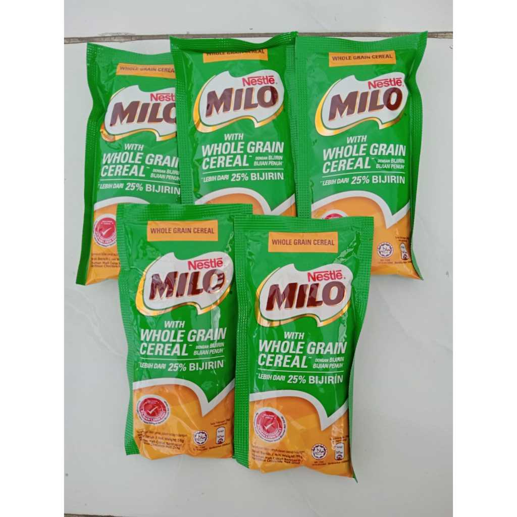 

NESTLE MILO Activ-Go Whole Grain Sereal Malaysia 36g persaset / eceran / saset / sachet