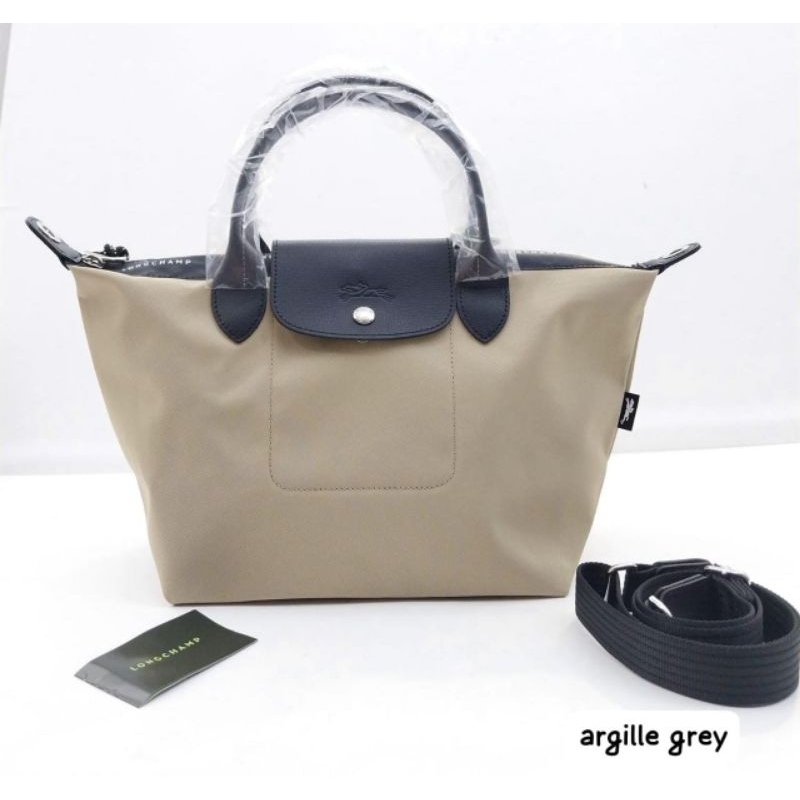 LC Energy small with removeable strap argille grey