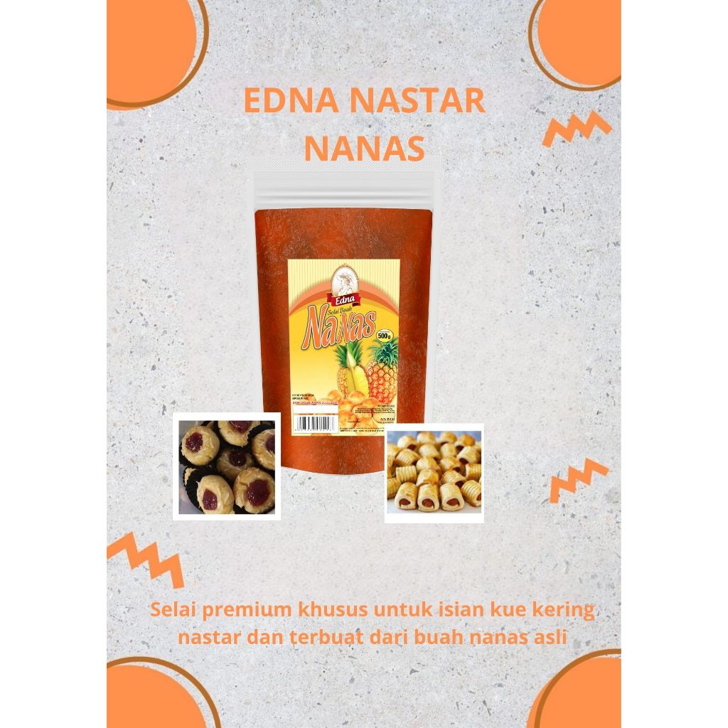 

EDNA nastar california nanas 500 gr