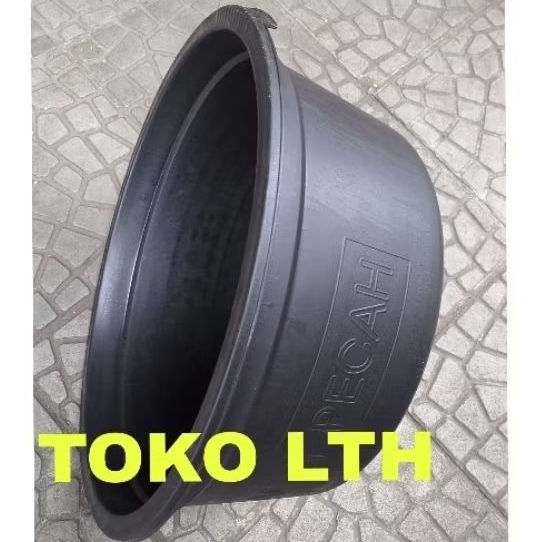 JOLANG HITAM 20 KUPING BASKOM BAK KARET ANTI PECAH EMBER