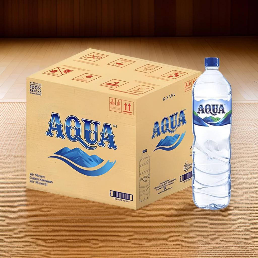 

AQUA Air Mineral 1500ml 1 Karton Isi 12pcs