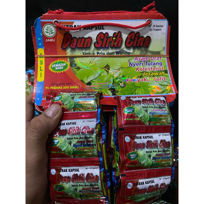 KAPSUL DAUN SIRIH CINA ORIGINAL