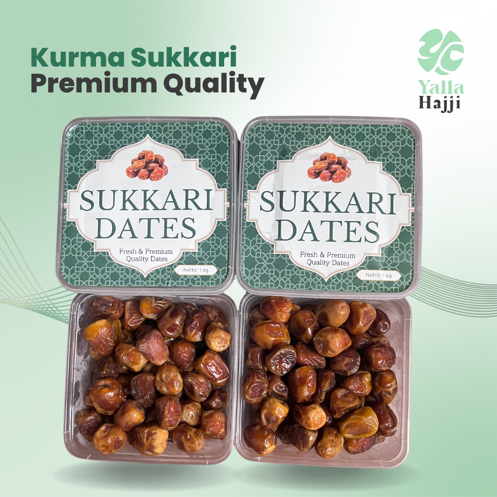 

Kurma Sukari 500Gram 1KG Kurma Premium Original | Kurma Oleh oleh Haji Umroh