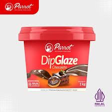 

Parrot Dip Glaze Coklat 1kg