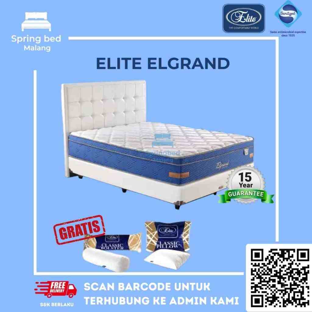 SPRINGBED ELITE ELGRAND ANTI BAKTERI (SANITIZED)