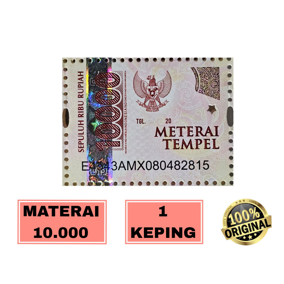 

Materai 10000 Asli Pos Meterai Sepuluh Ribu Matre Materai Tempel 10.000 Materai Pos Kinglands