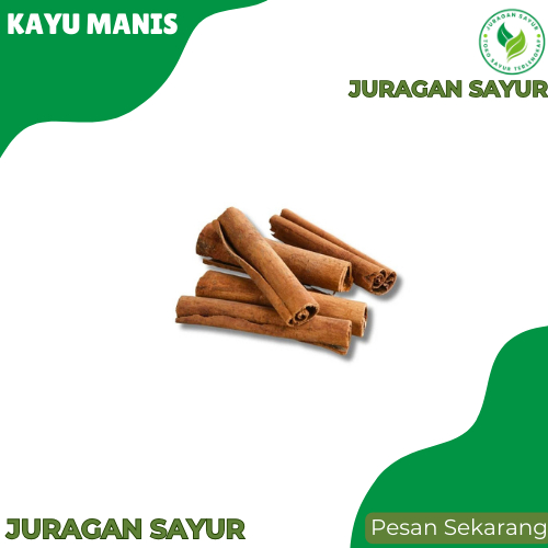 

Kayu Manis - Kayu Manis Sumatera - Kayu Manis 50gram - Juragan Sayur
