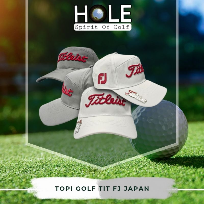 imported golf hat (topi golf) TIT FJ Japan