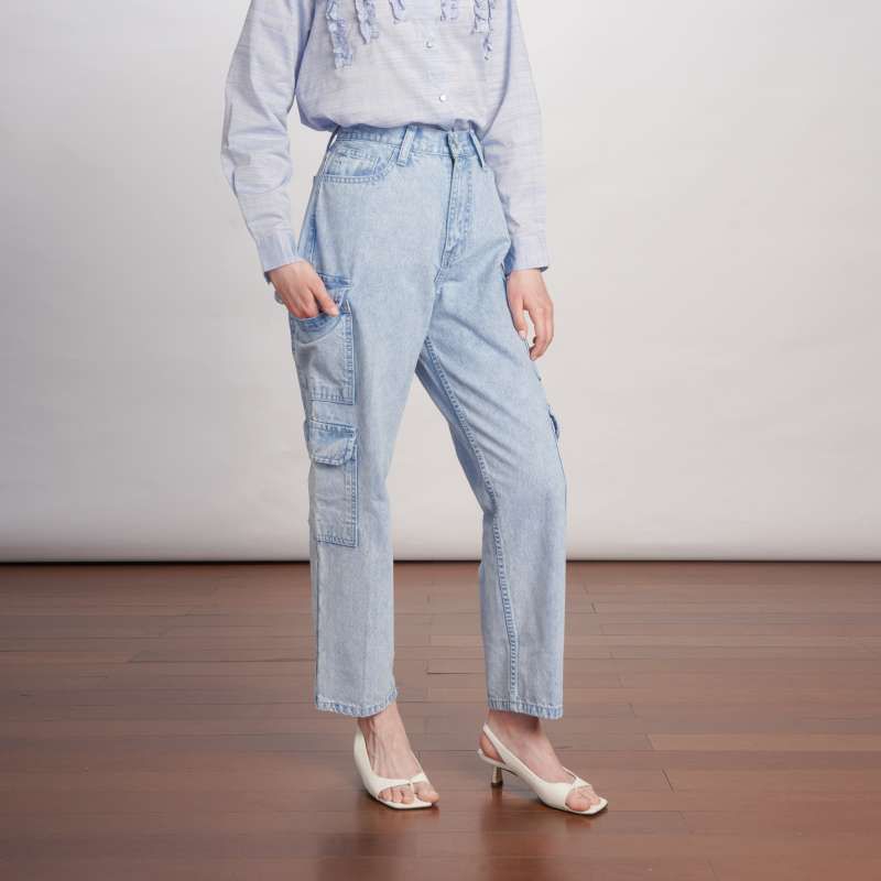 (NEW)  Rue Denim Pants by Aleza