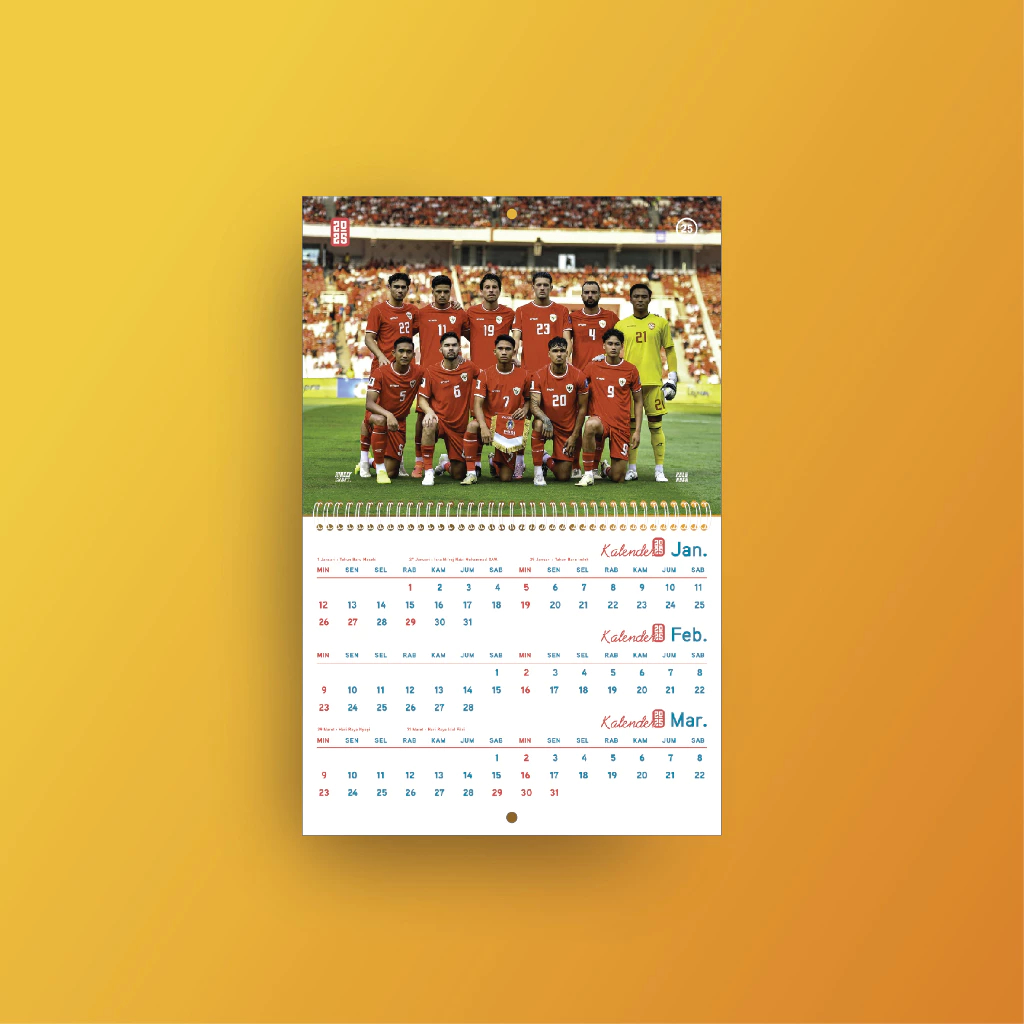 

Kalender Dinding 2025 Aesthetic - Kalender Aesthetic Timnas Indonesia