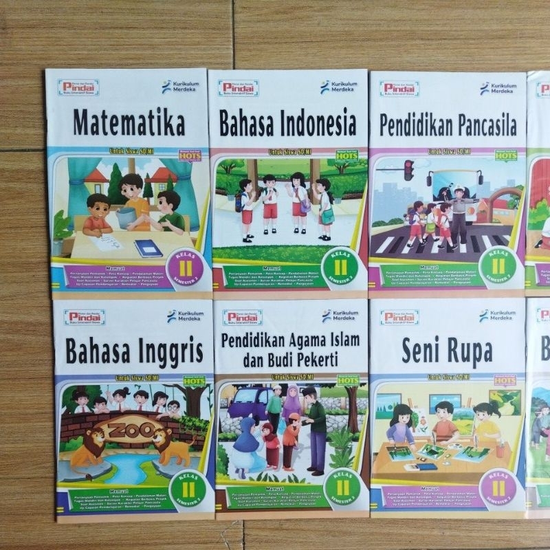 LKS Pindai SD Kelas 2 Semester 2 Kurikulum Merdeka