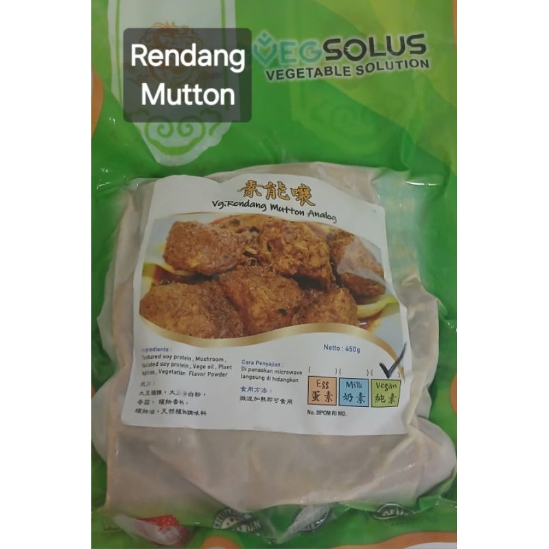 

RENDANG VEGETARIAN LONG XIANG VEGAN