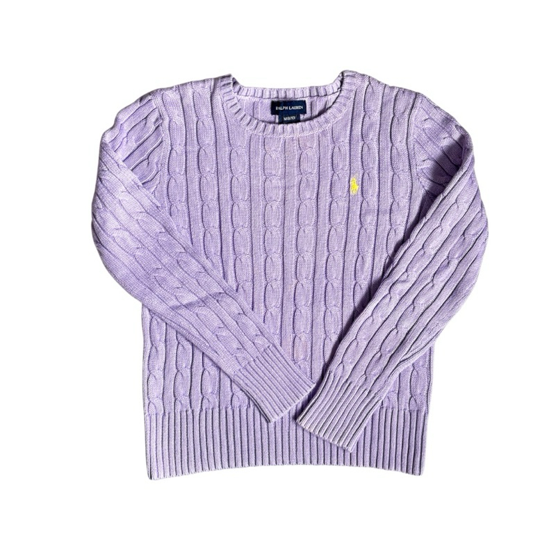 POLO RALPH LAUREN CABLE KNIT WOOL CASHMERE Original