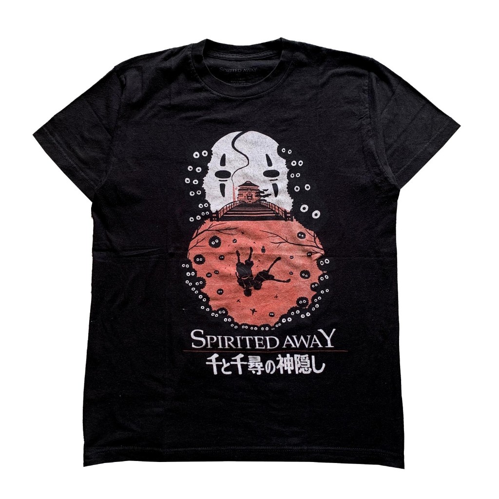 SPIRITED AWAY STUDIO GHIBLI ANIME TEE - Kaos Spirited Away Original