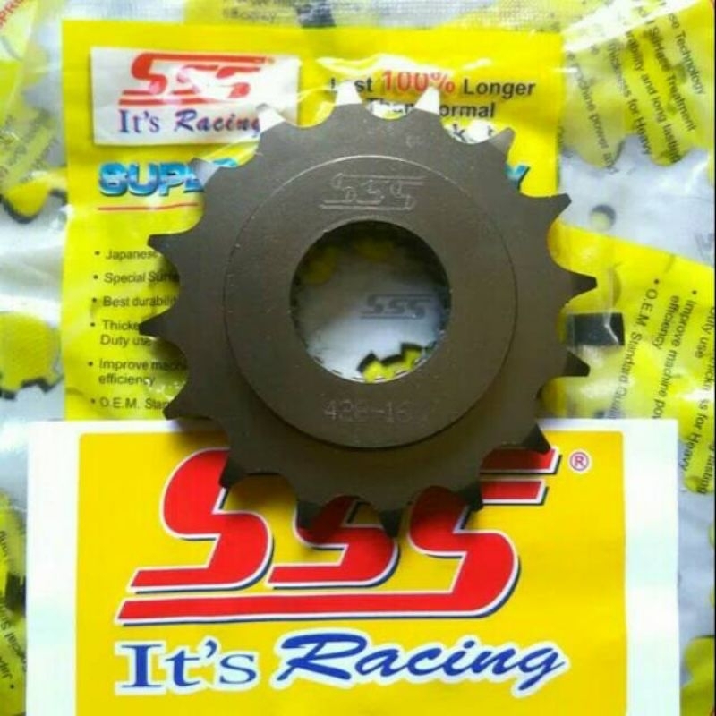 GEAR GIR DEPAN SCORPIO 428 15T 16T SSS