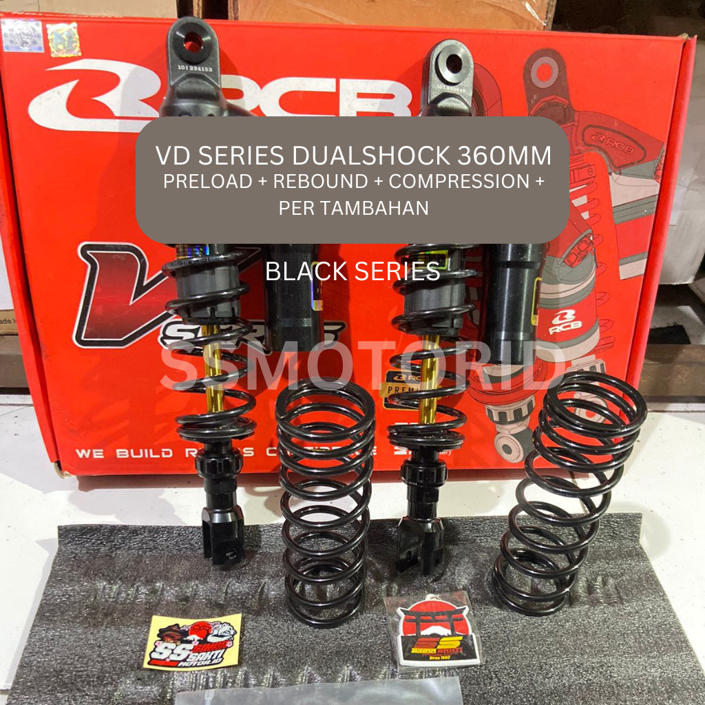 SHOCKBREAKER SHOCK PEREDAM KEJUT MOTOR RCB V VD SERIES VARIO 110 125 150 BEAT SCOOPY SPACY PCX 160 A