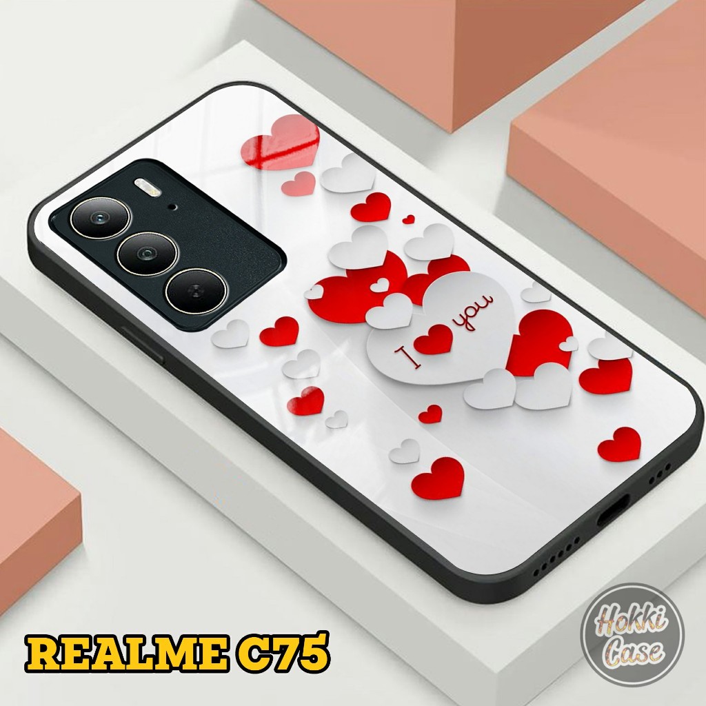 Case Realme C75 - Softcase Glass Realme C75 - Casing Realme C75 Terbaru - Silikon Realme C75 - Realm