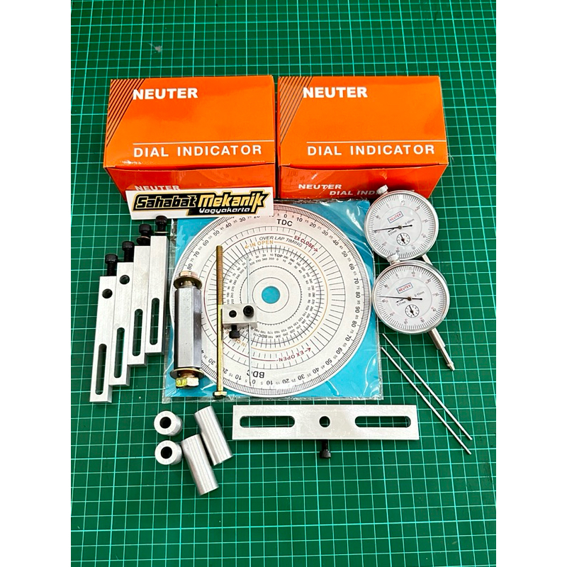 

busur derajat motor lengkap dial set indikator lengkap dudukan dial busur
