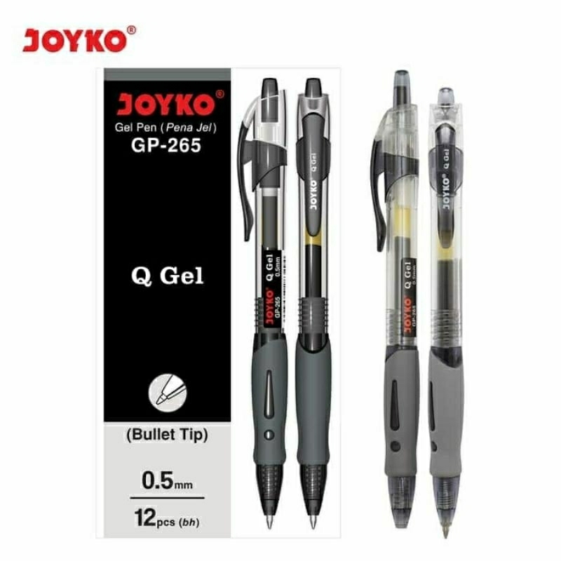 

Pulpen JOYKO GP-264 Q Gel (1pack/12pcs) Original
