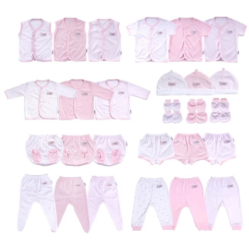 FLUFFY Baby Wear Set Pink