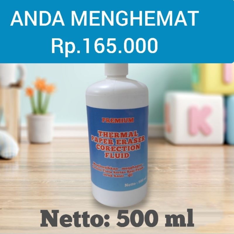 

Pelindung data/penghapus nama + alamat resi REFILL 500 ml