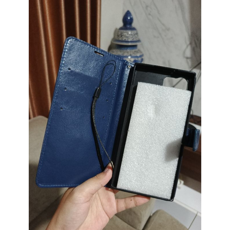 LATHER FLIP CASE SAMSUNG GALAXY S23 ULTRA