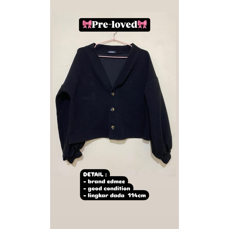 Preloved cardigan edmee outfit