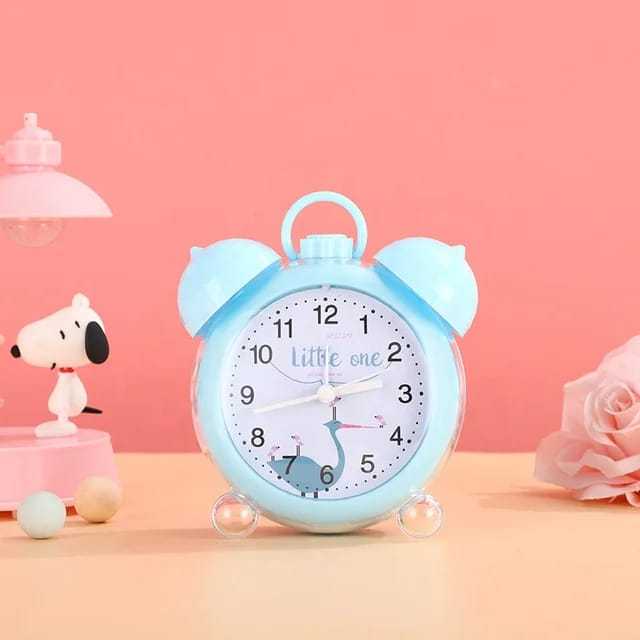 Jam Beker Motif Karakter Anak Jam Meja Alarm Free Batrei