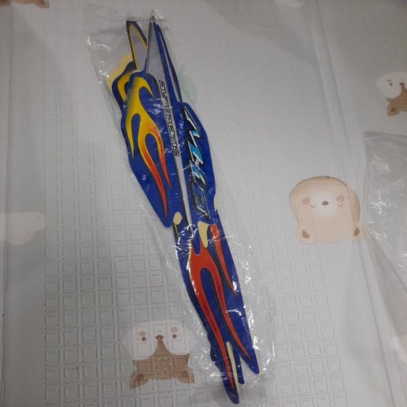 STRIPING MIO SPORTY 2006 BIRU TUA