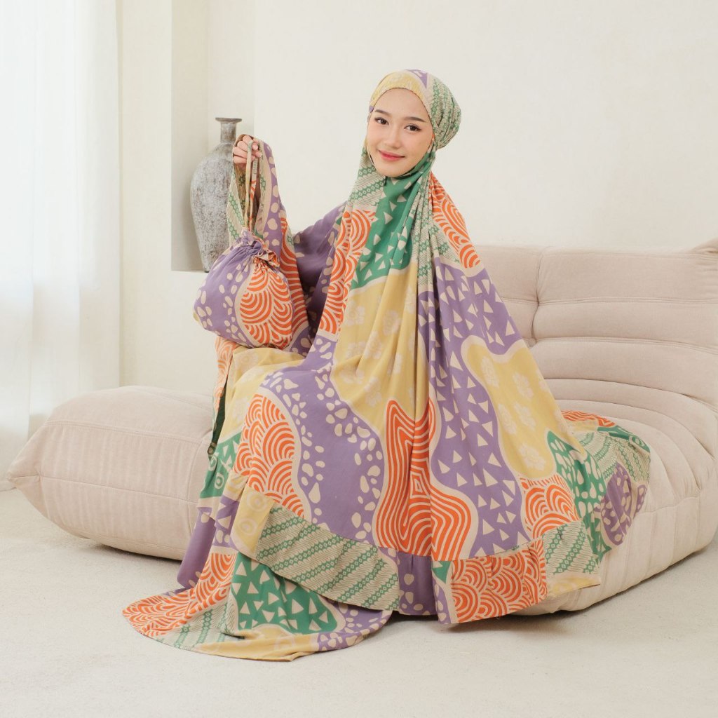 MUKENA BATIK JUMBO - MUKENA DEWASA - BAHAN RAYON PREMIUM - MUKENA JUMBO - MUKENA BATIK - MUKENA TERB