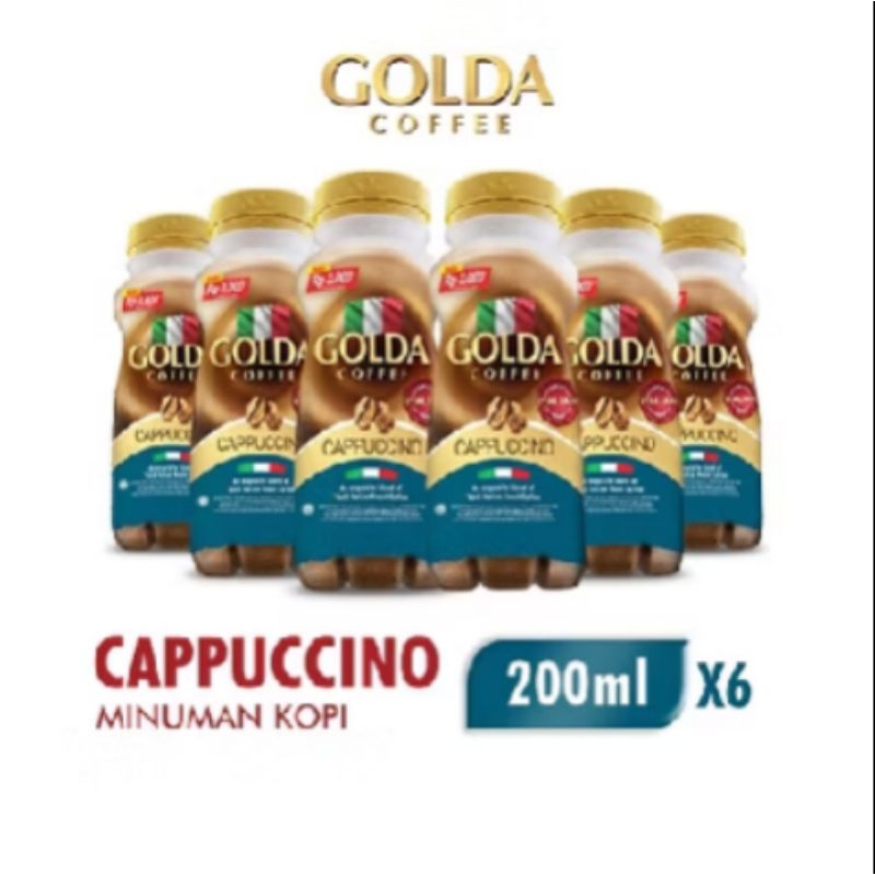 Golda Coffee cappucino dan dolce 6pcs