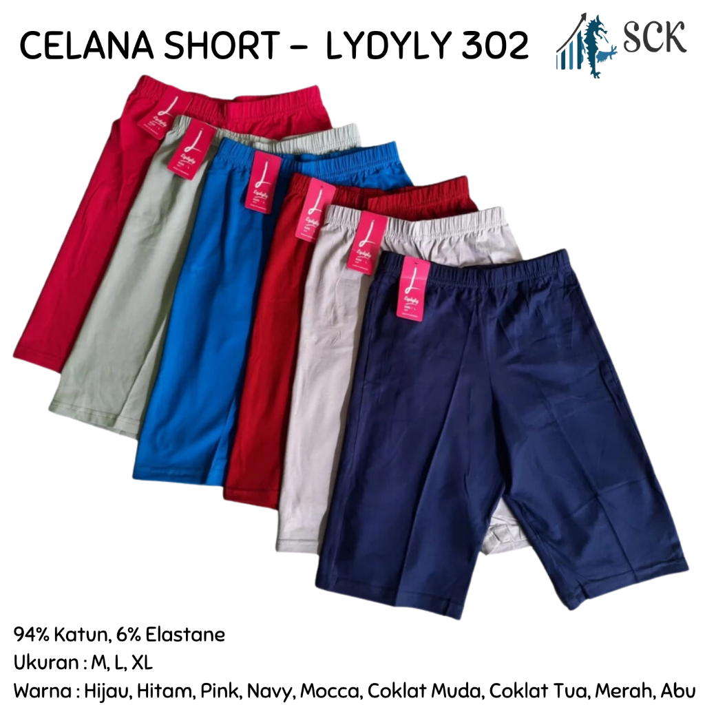 Celana Lydyly Hamil Street 302 Halus Premium | Short Lydyly LD302 | CD Lydyly Wanita