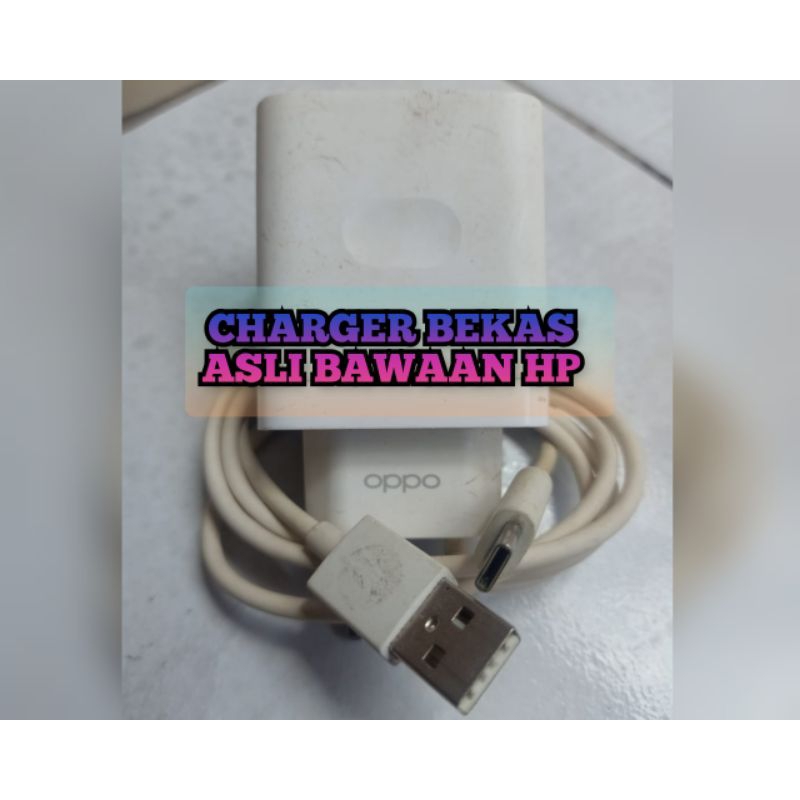 CHARGER OPPO A95 | A76 | A74 | 33 WATT ORI BAWAAN HP TIPE C