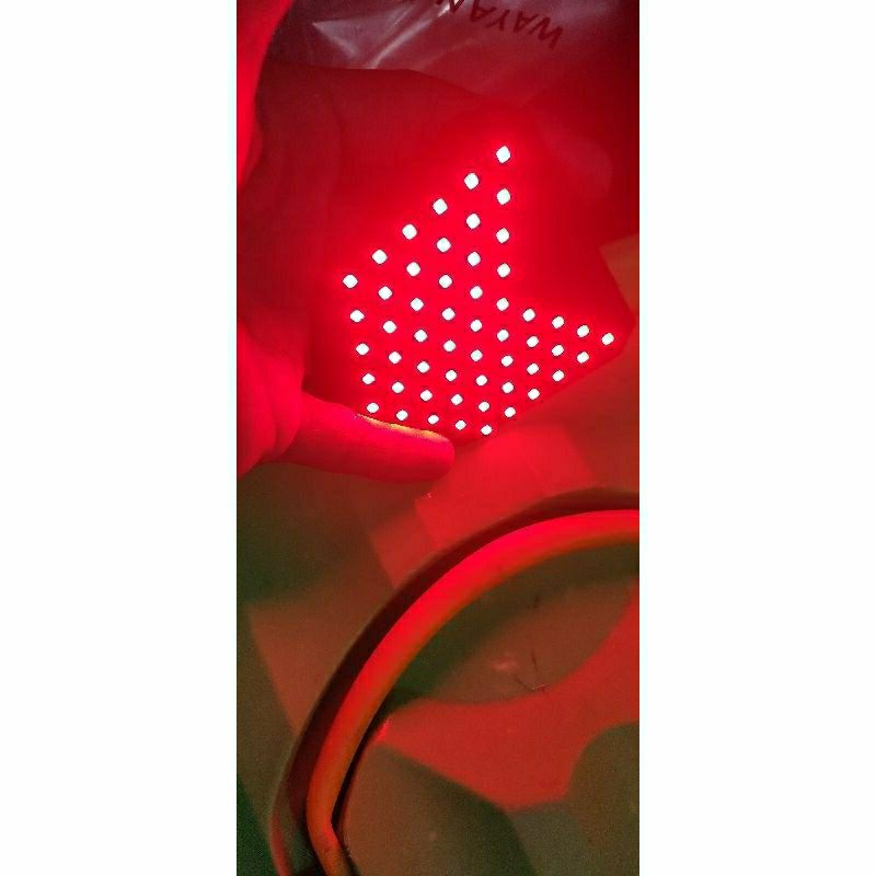 lampu led running stop rem motor scoopy tahun 2016