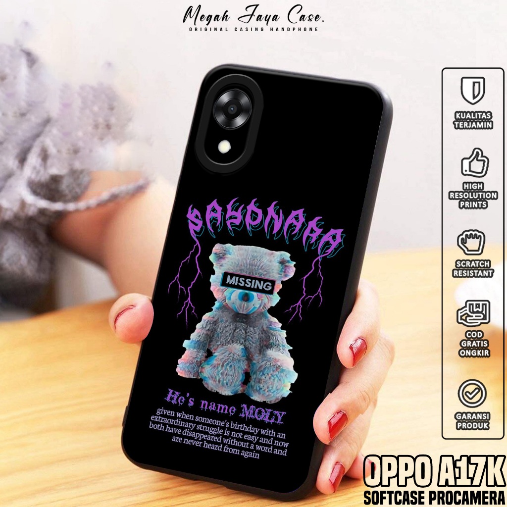 Case Oppo A17K - Softcase Hp Oppo A17K Motif BNKA - Casing Hp Oppo A17K - Silicon Hp Oppo A17K - Pel
