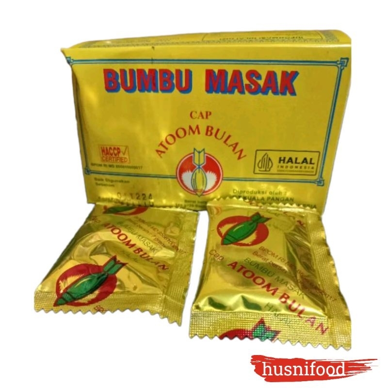 

Bumbu Masak Cap Atom Bulan 20 sachet