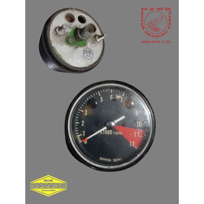 spidometer spido kilometer bagian rpm honda cb175 twin cb200 twin nya honda