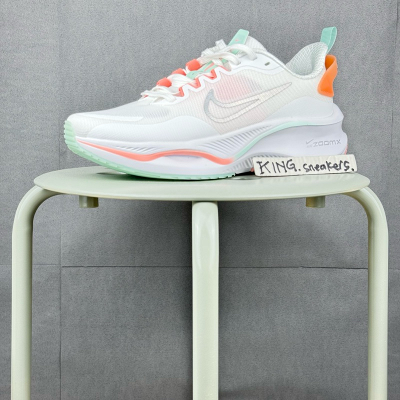 NIKE ZOOMX PLUS WHITE ORANGE GREEN